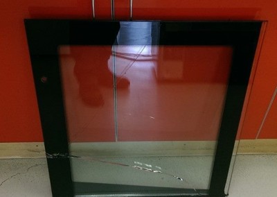 Glass Refrigerated Stand Panel