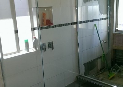 Semi Frameless Shower Screen